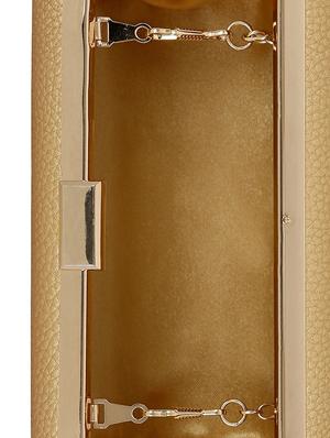 gold metal clutch - 13454996 - Standard Image - 3