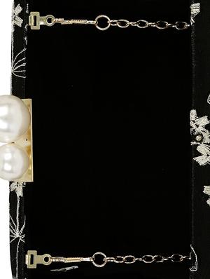 black metal clutch - 13454999 - Standard Image - 3