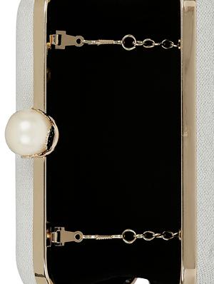 white metal clutch - 13455001 - Standard Image - 3