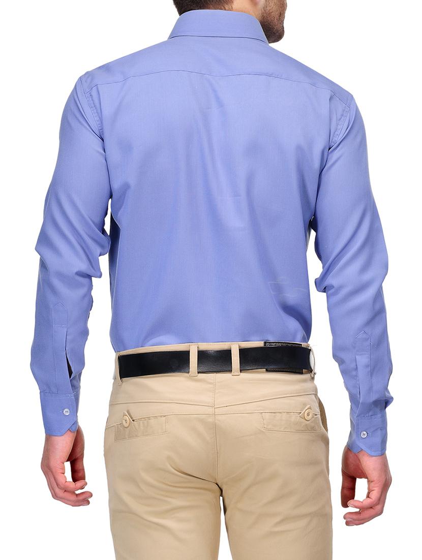 multi colored set of 2 cotton formal shirt - 13463929 - Zoom Image - 3
