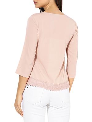 pleated neck elasticated hem top - 13464673 - Standard Image - 3
