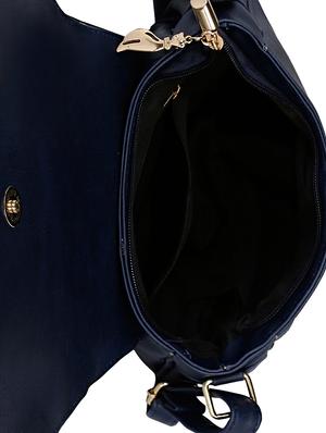 blue leatherette sling bag - 13464692 - Standard Image - 3