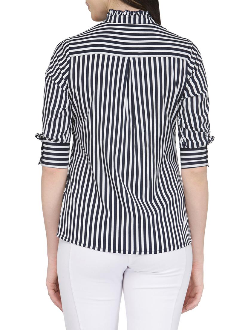 frill detail striped shirt - 13481957 - Zoom Image - 3