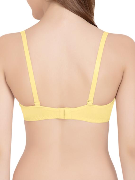 set of 2 yellow cotton bras - 13532736 - Zoom Image - 3