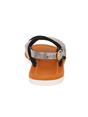 grey back strap sandal - 13556173 - Standard Image - 3