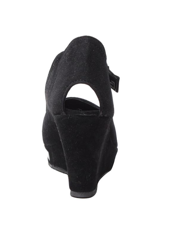 black ankle strap wedge - 13601363 - Zoom Image - 3