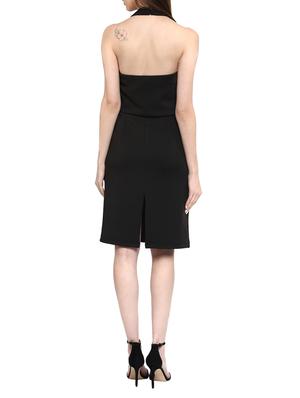 choker neck cut out dress - 13659701 - Standard Image - 3