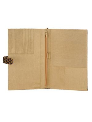 black and gold notebook clutch - 13664957 - Standard Image - 3