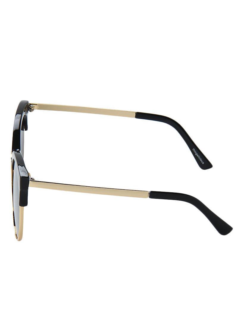 Retro Black UV Protected sunglasses - 13665718 - Zoom Image - 3