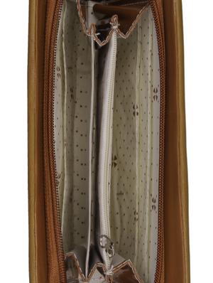 beige leatherette regular clutch - 13665970 - Standard Image - 3