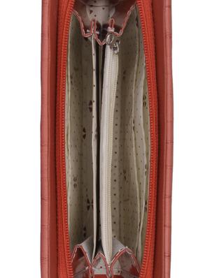 pink leatherette regular clutch - 13665973 - Standard Image - 3