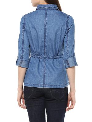 blue denim shirt - 13671649 - Standard Image - 3