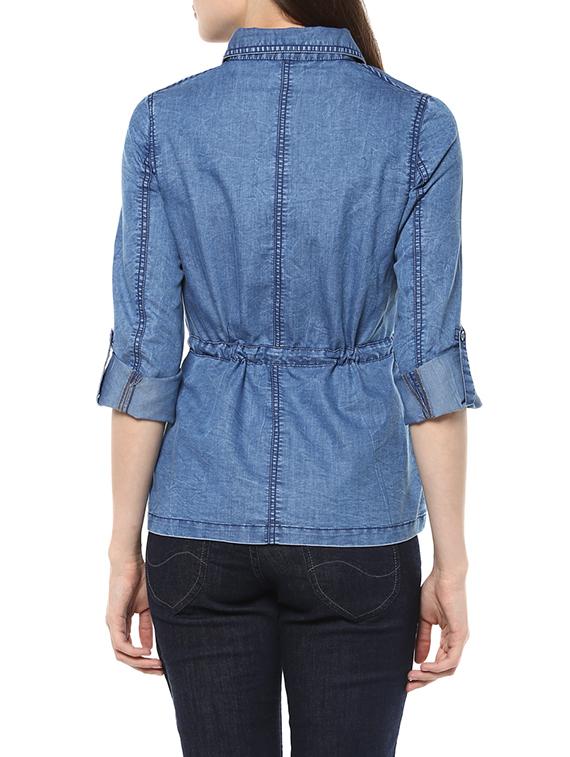 blue denim shirt - 13671649 - Zoom Image - 3