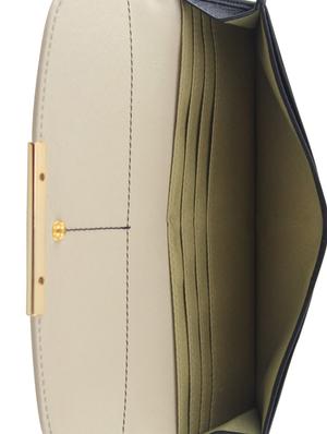 black leather regular clutch - 13671954 - Standard Image - 3