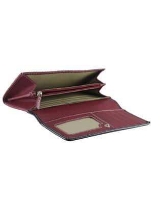 red leather regular clutch - 13671955 - Standard Image - 3