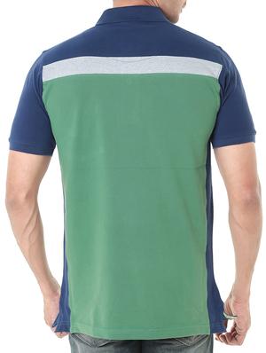 green cotton pocket t-shirt - 13675534 - Standard Image - 3