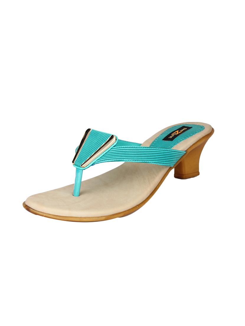 sea green toe separator sandal - 13677963 - Zoom Image - 3