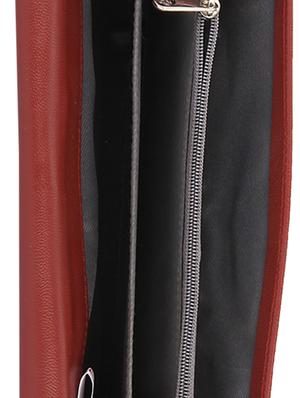 maroon leatherette regular purse - 13681940 - Standard Image - 3