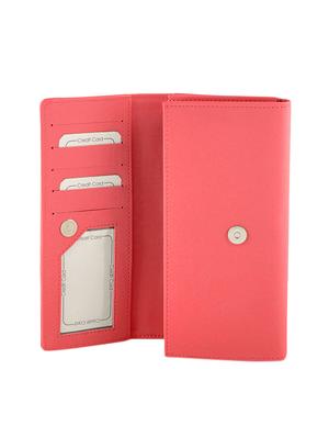 pink leatherette regular purse - 13682039 - Standard Image - 3