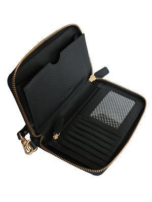 black leather wallet - 13682399 - Standard Image - 3