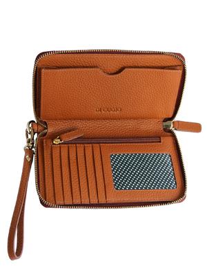 brown leather wallet - 13682400 - Standard Image - 3