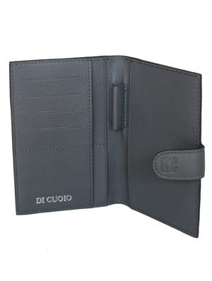 grey leather wallet - 13682401 - Standard Image - 3
