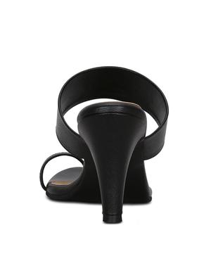 black one toe sandal - 13686748 - Standard Image - 3