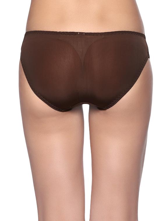 brown nylon bikini panty - 13688297 - Zoom Image - 3