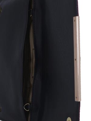 black leatherette regular sling bag - 13688499 - Standard Image - 3