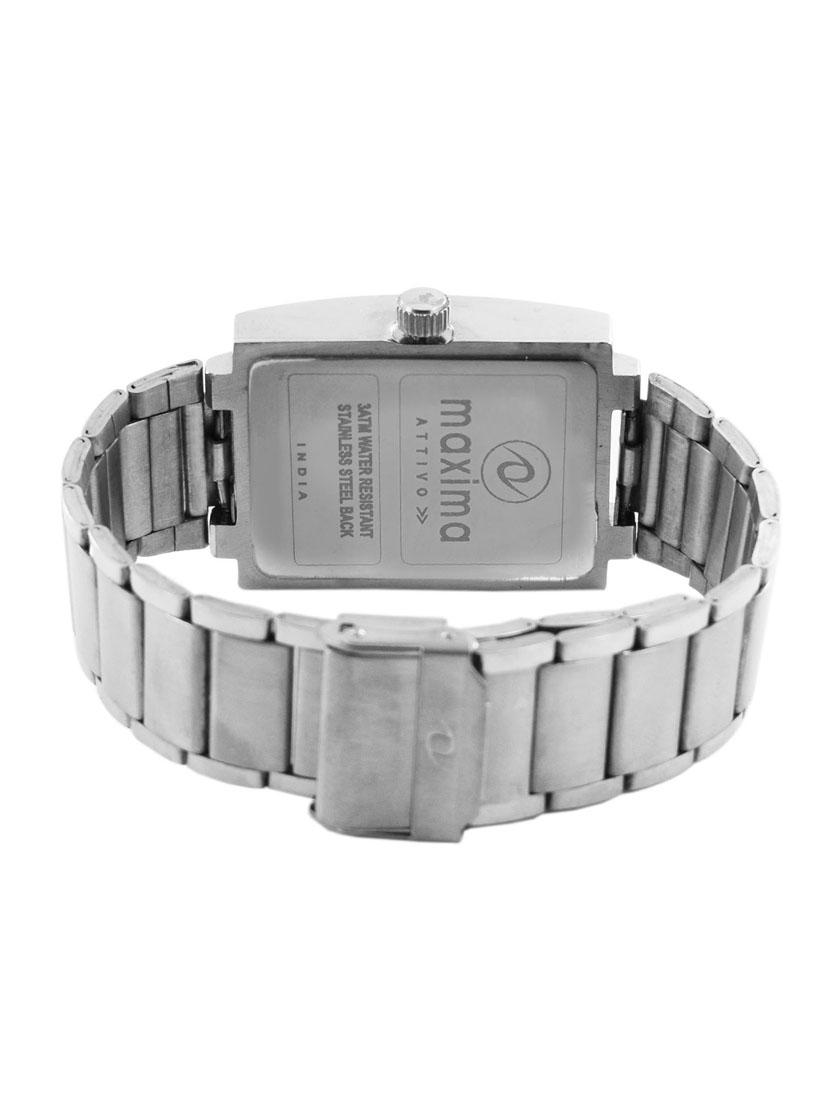 maxima silver dial watch for men - 25141cmgi - 13707793 - Zoom Image - 3
