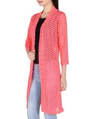 coral net long shrug - 13709379 - Standard Image - 3
