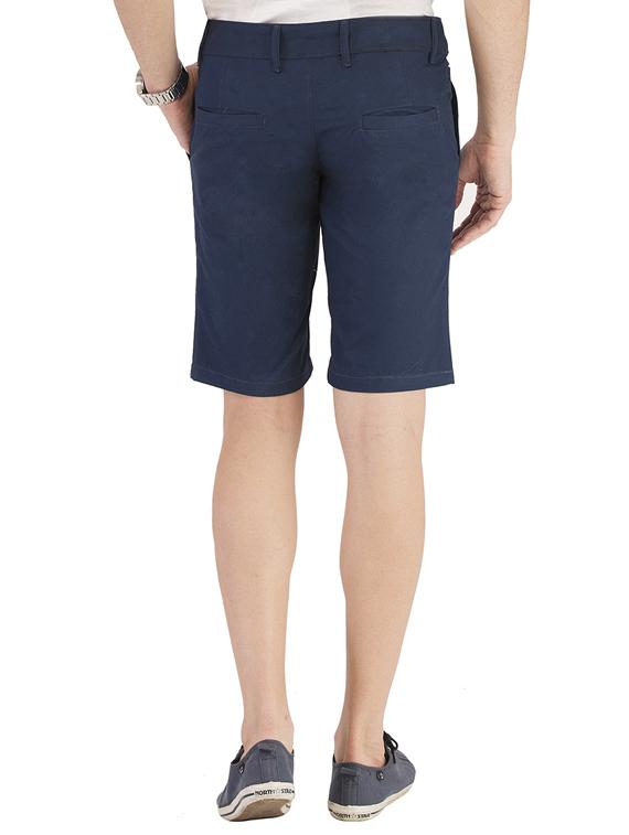 blue cotton shorts - 13717398 - Zoom Image - 3