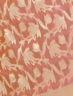 chandrakala orange banarasi dupatta - 13720653 - Standard Image - 3