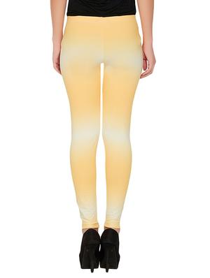 yellow cotton leggings - 13723942 - Standard Image - 3