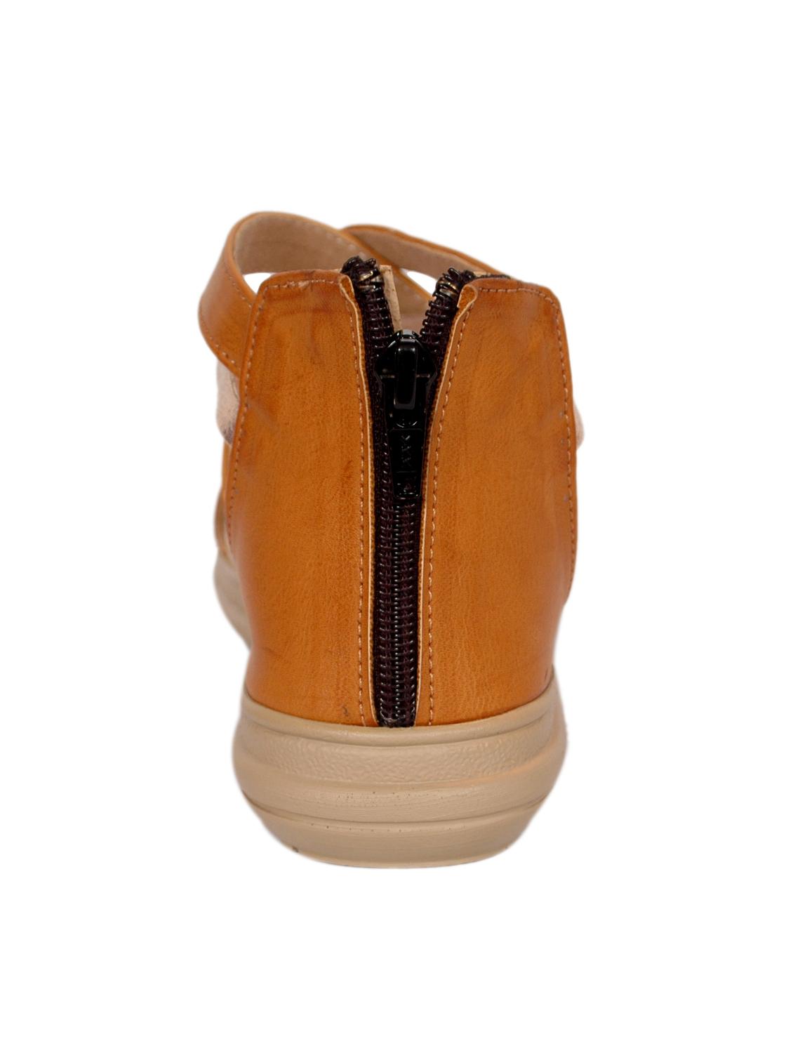 tan closed back sandal - 13724887 - Zoom Image - 3