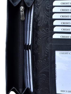 black leather wallet - 13742325 - Standard Image - 3