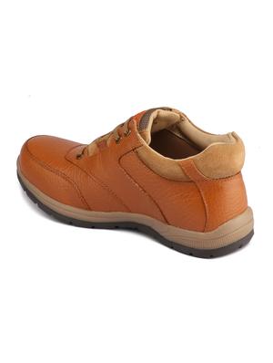 brown leather lace up boot - 13745708 - Standard Image - 3