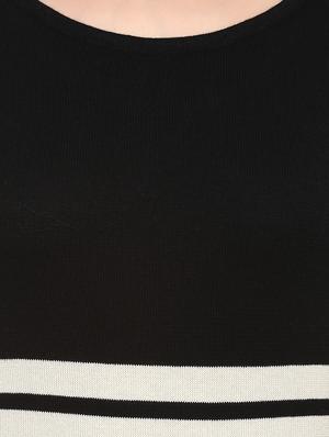 black cotton maxi dress - 13752292 - Standard Image - 3