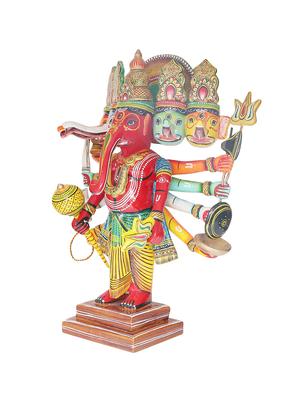 direct create ganesh panch mukhi murti - 13757105 - Standard Image - 3