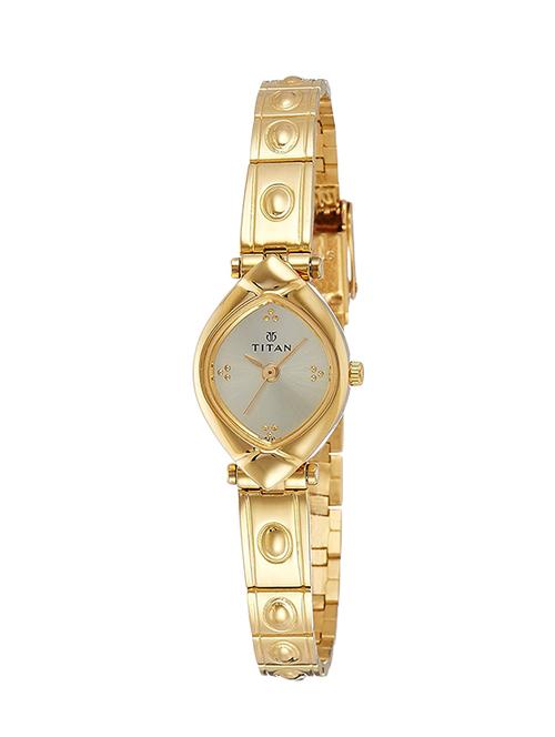titan silver dial watch for women - 2417ym02 - 13764544 - Standard Image - 1