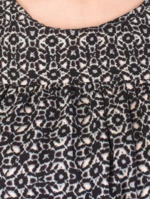 black poly crepe balloon top - 13771319 - Standard Image - 3