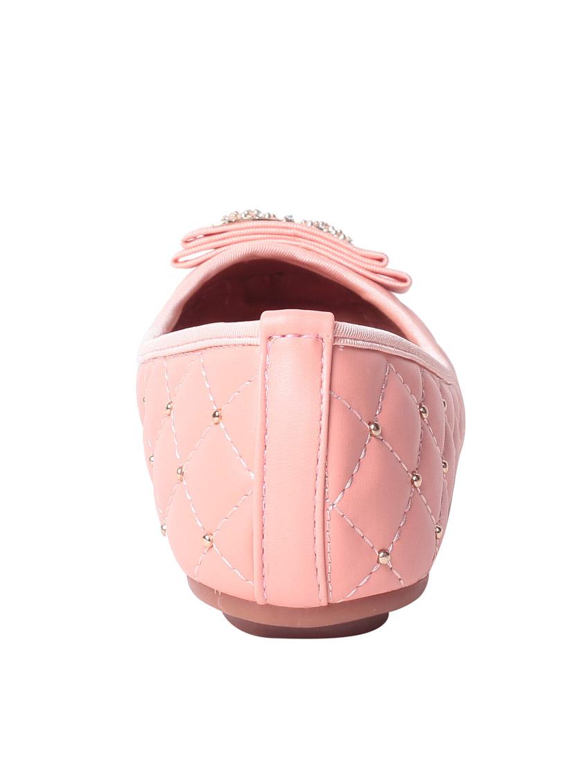 pink faux leather slip on ballerina - 13776414 - Zoom Image - 3