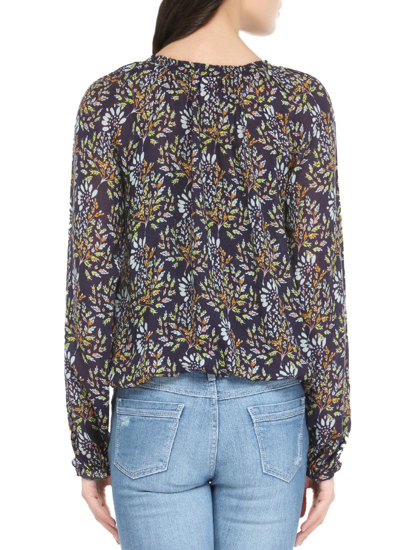 multi colored printed regular top - 13788688 - Zoom Image - 3