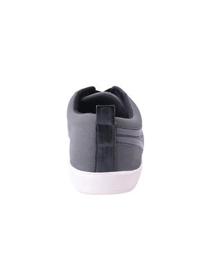 grey canvas lace up sneakers - 13802989 - Standard Image - 3