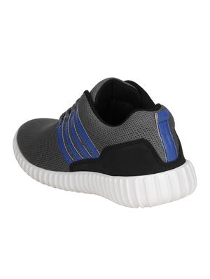 grey Mesh lace up sport shoe - 13803030 - Standard Image - 3
