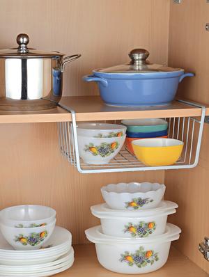 Undershelf Steel Basket - 13810137 - Standard Image - 3