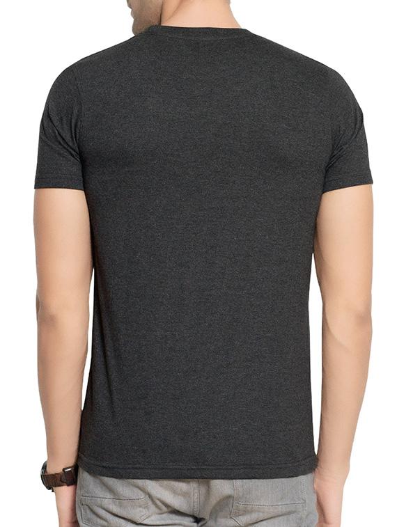 black cotton t-shirt - 13833566 - Zoom Image - 3