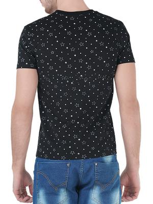 black cotton t-shirt - 13834116 - Standard Image - 3