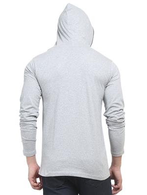 grey cotton t-shirt - 13837969 - Standard Image - 3
