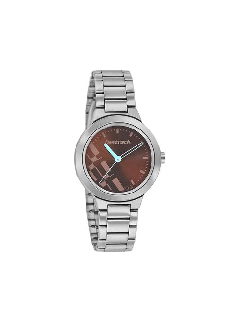 fastrack brown dial analog watch for women - 6150sm02 - 13844422 - Standard Image - 1
